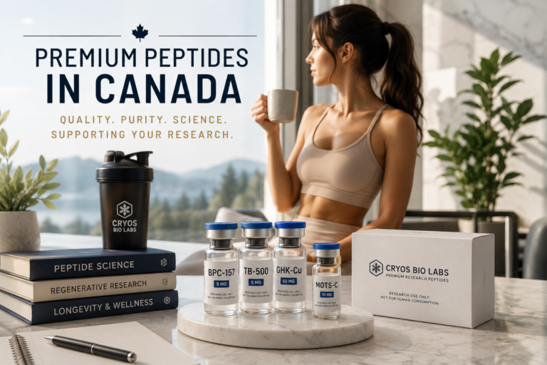 Premium Peptides Canada: A Complete Guide to High-Quality Research Peptides